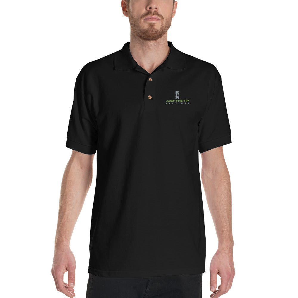 Just The Tip Embroidered Polo Shirt